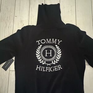 Tommy Hilfiger Black Pullover with Logo